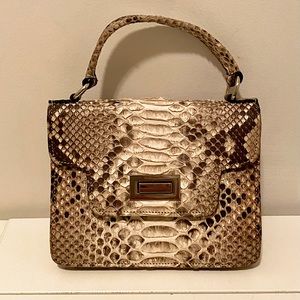 Real Python Handbag - Made in Italy